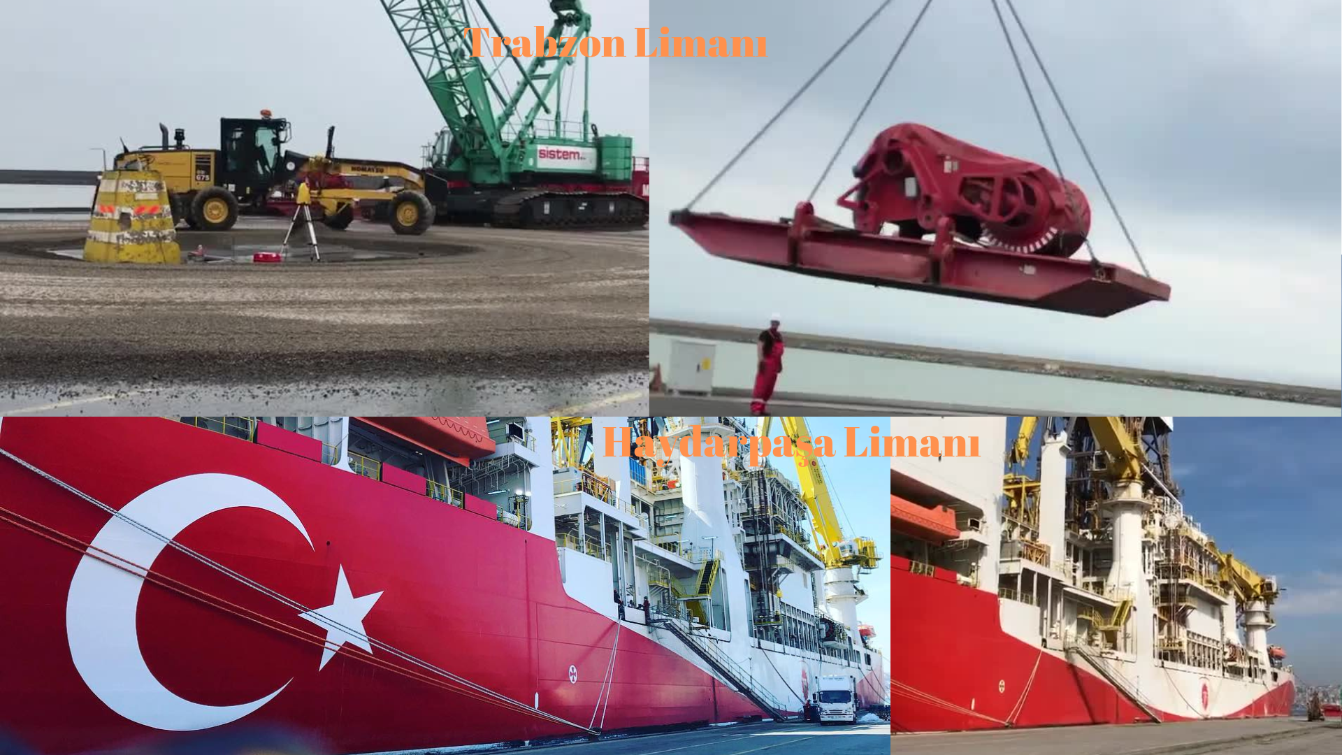 Fatih Sondaj Gemisi Kule Çalışmaları