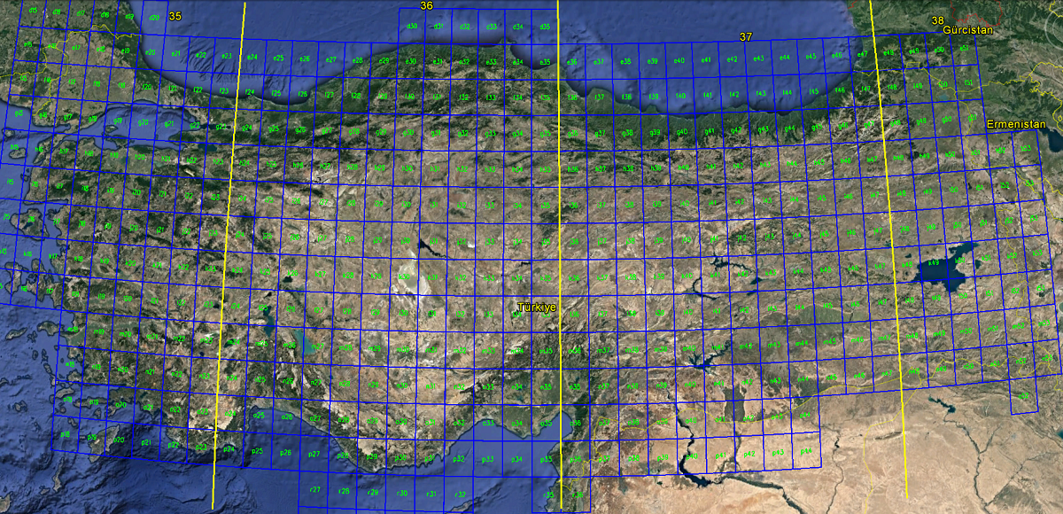 Topoğrafik Harita görsel
