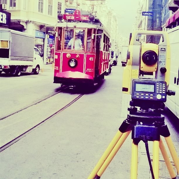 İstiklal Caddesi Halihazır Harita Ölçümü
